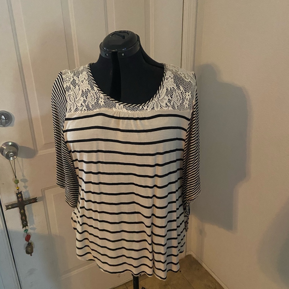White and black Route 66 shirt